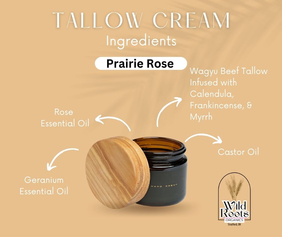 Whipped Beef Tallow ~ Prairie Rose