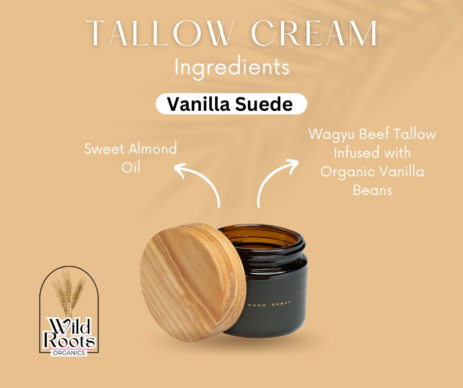 Whipped Beef Tallow ~ Vanilla Suede